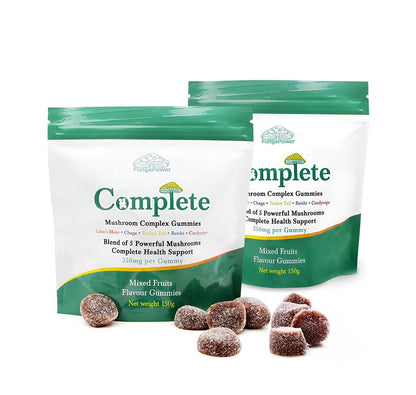 Fungapower Complete Mushroom Complex Gummies - (350mg)