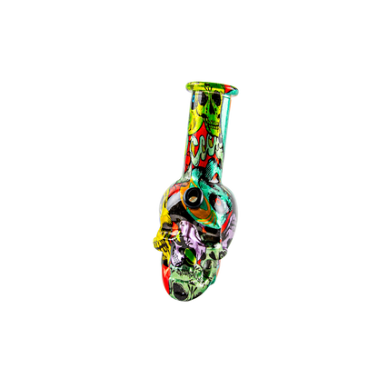 Sparkys Mini Glass Skull Bong