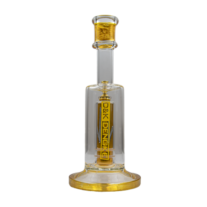 D&K 14 Inch Curved Pipe Glass Bong