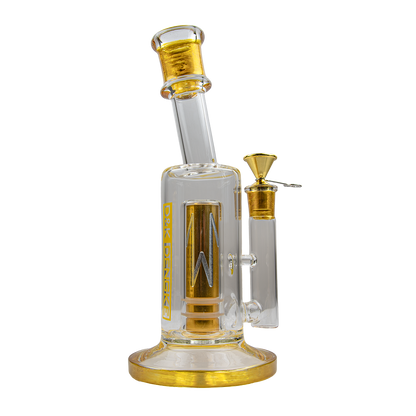 D&K 14 Inch Curved Pipe Glass Bong