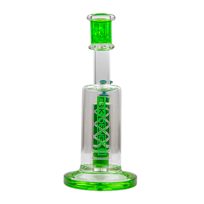 D&K 14 Inch Curved Pipe Glass Bong