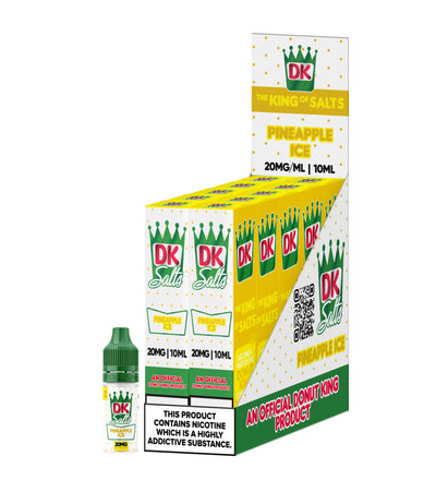 Donut King Salt Pineapple Ice 10ml - (CDU 10)