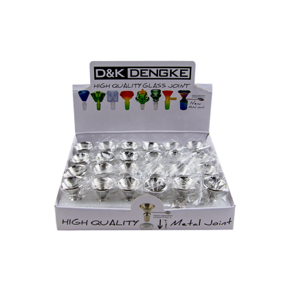D&K Replacement Metal Bong Bowls (24 Pack)
