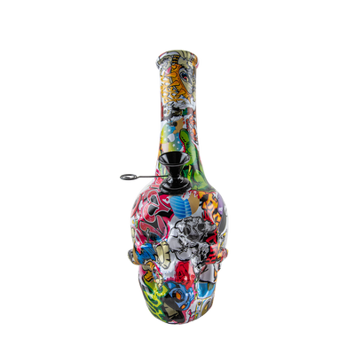 D&K Skull Glass Bong