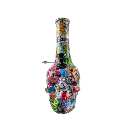 D&K Skull Glass Bong