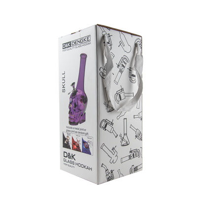 D&K Skull Glass Bong