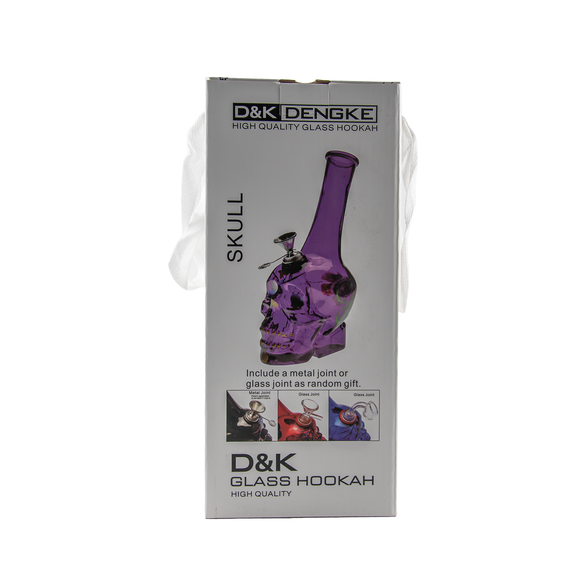 D&K Skull Glass Bong