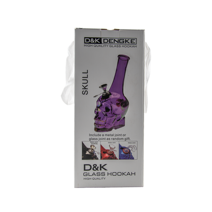 D&K Skull Glass Bong