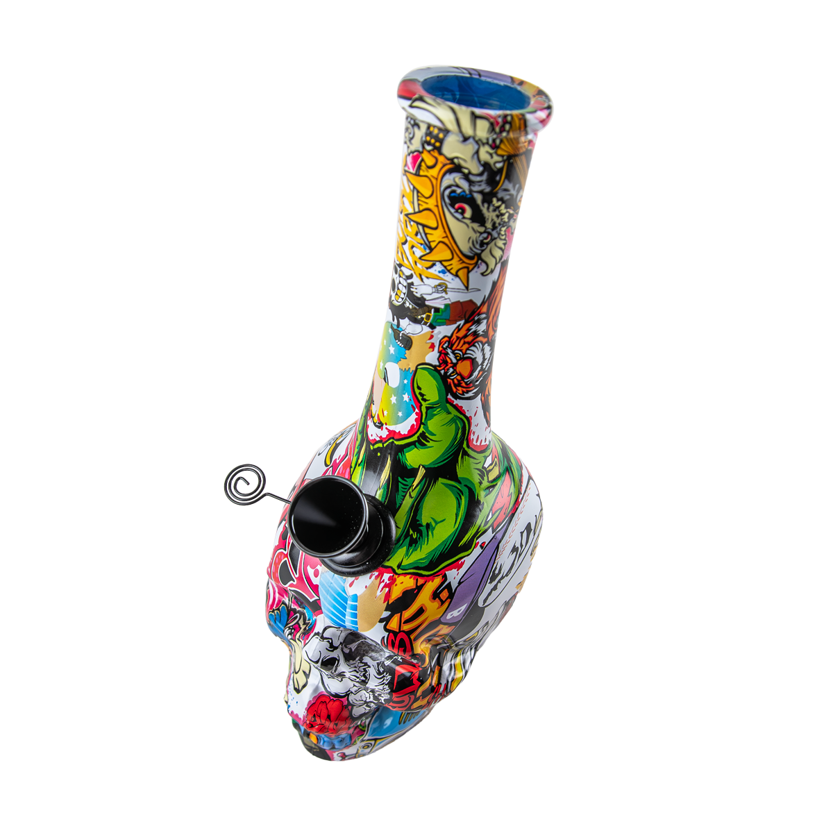 D&K Skull Glass Bong