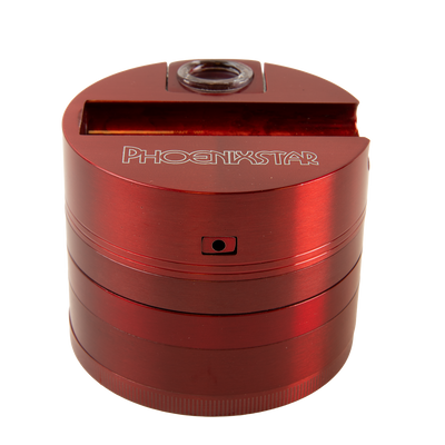 Phoenix Star Built In Smokers Pipe 5 Piece Grinder