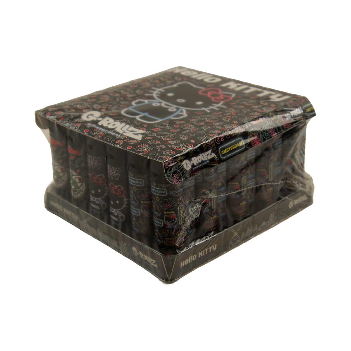 G-Rollz Black Hello Kitty Clipper Style Lighters