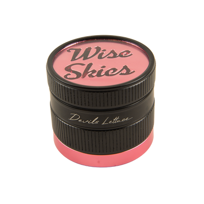 Wise Skies Devils Lettuce 4 Piece 62mm Grinder (Discontinued)