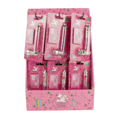 Smokers Pipes Pink Baked Bunny (24 Pack)