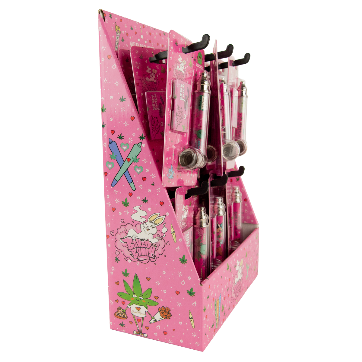 Smokers Pipes Pink Baked Bunny (24 Pack)