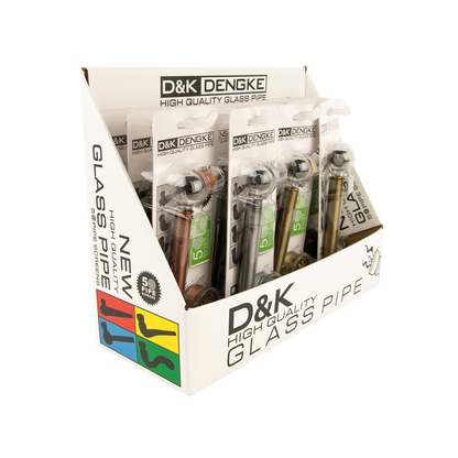 D&K Smokers Pipes Glass Spring (12 Pack)