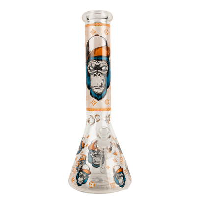 Large Bong Smokers Set - Indica Gorilla Rolling Stars