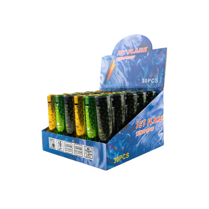 Sparkys Metallic Jet Lighters (30 Pack)
