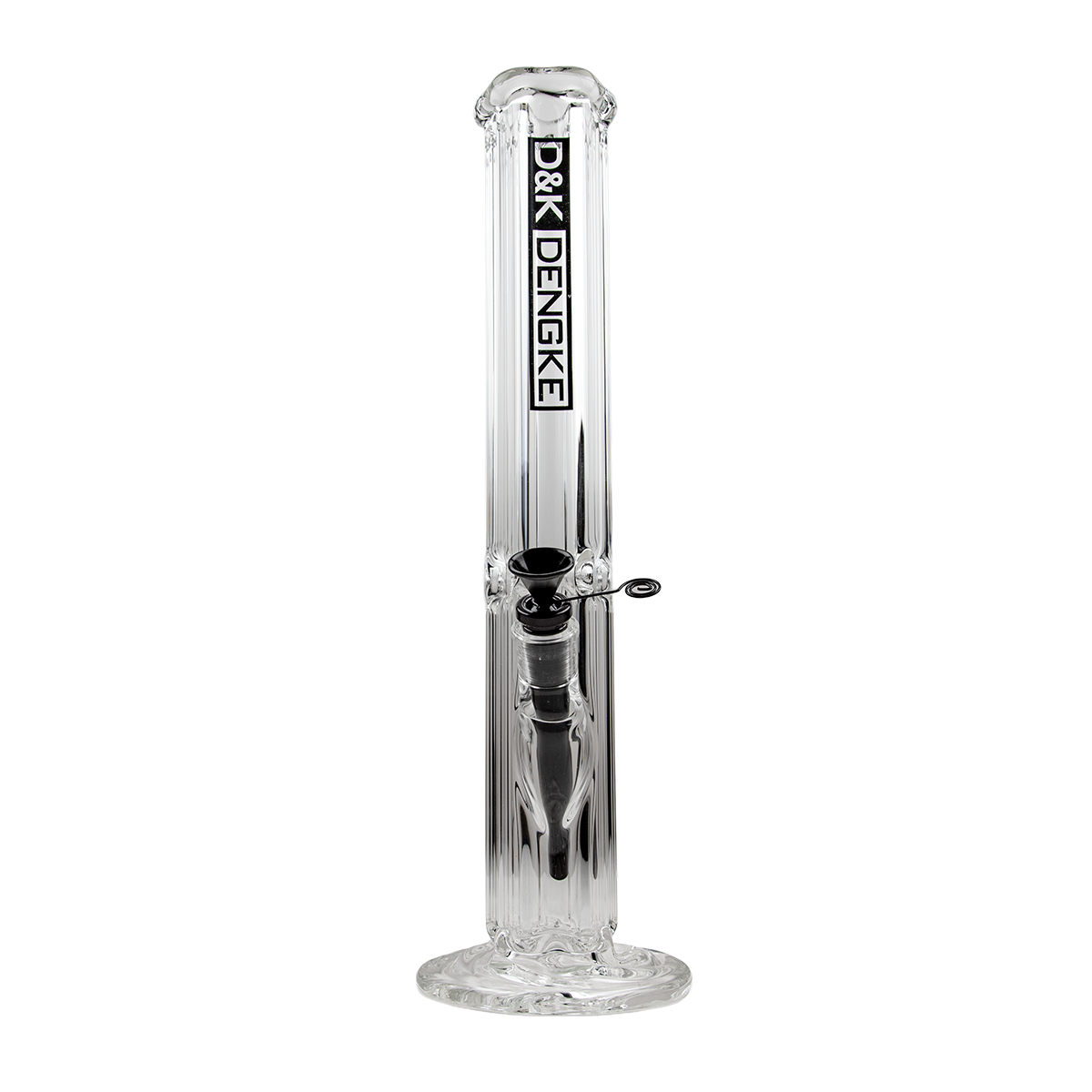 D&K 16.7 Inch Straight Glass Bong