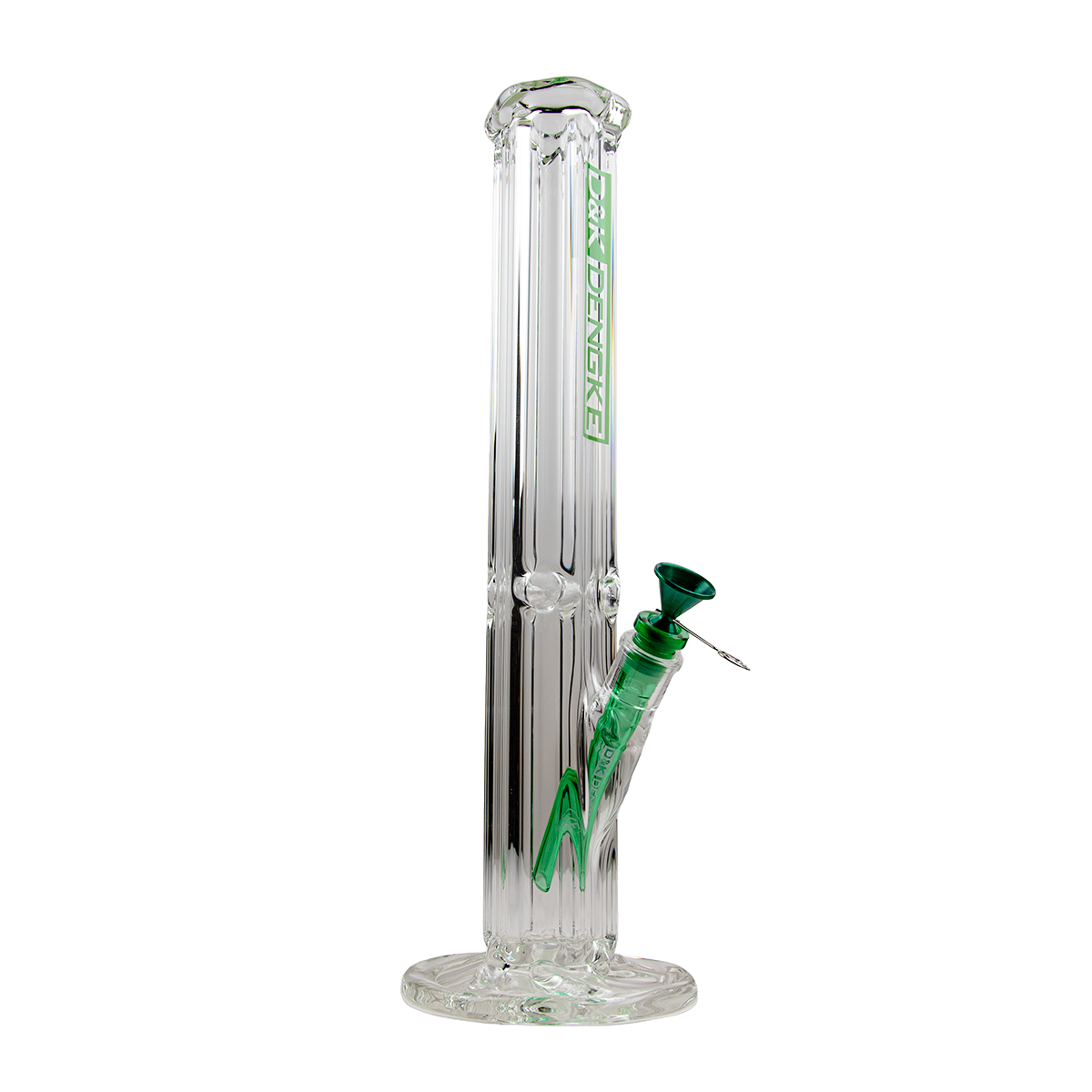 D&K 16.7 Inch Straight Glass Bong