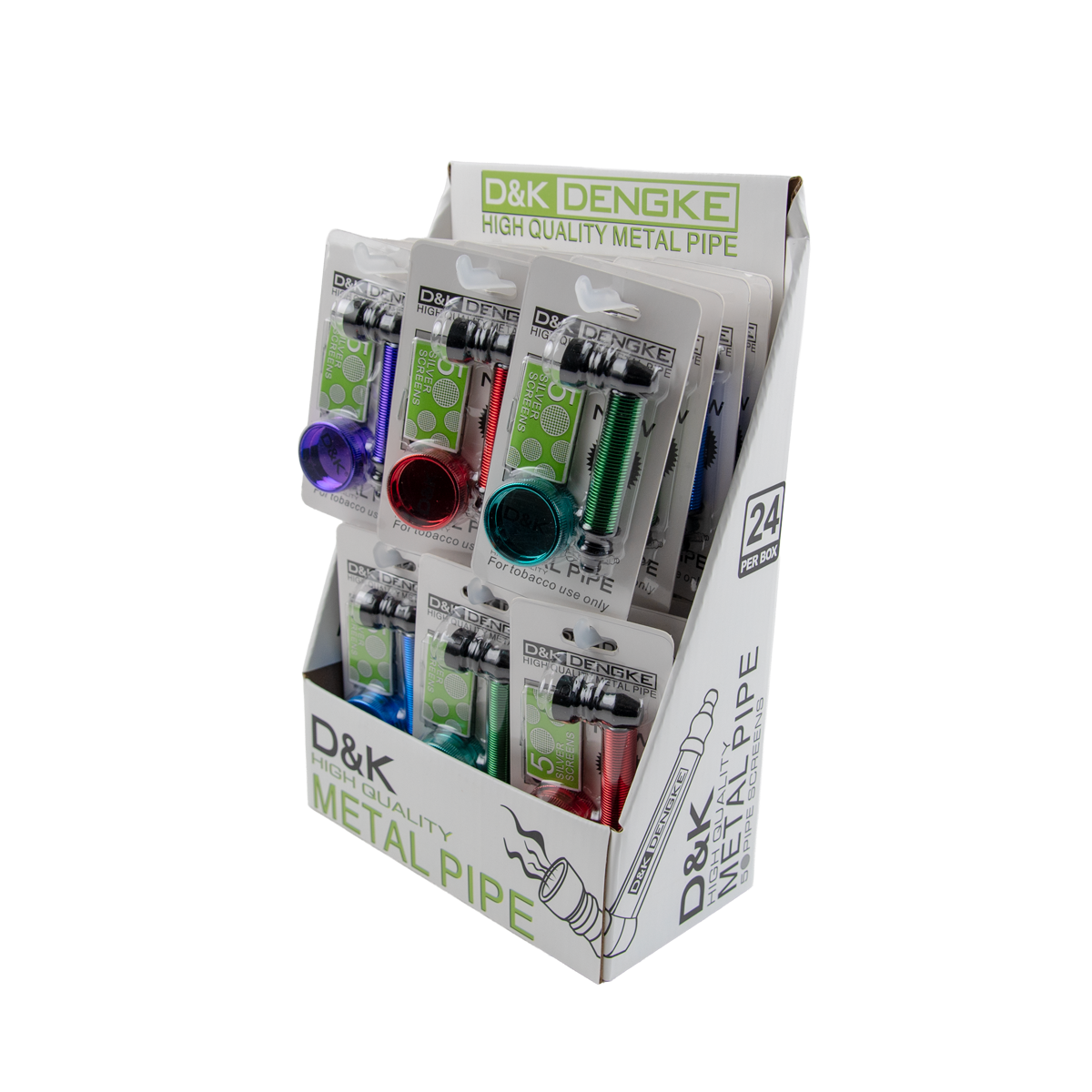 Blazed - D&K Smokers Pipes: Metal Spring (24 pack)