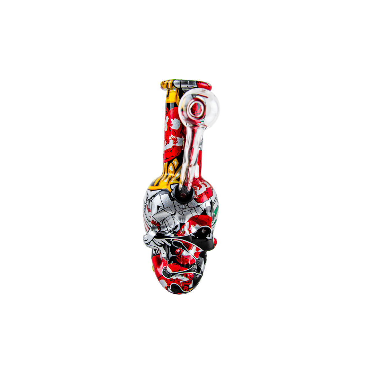 Sparkys Mini Glass Skull Bong