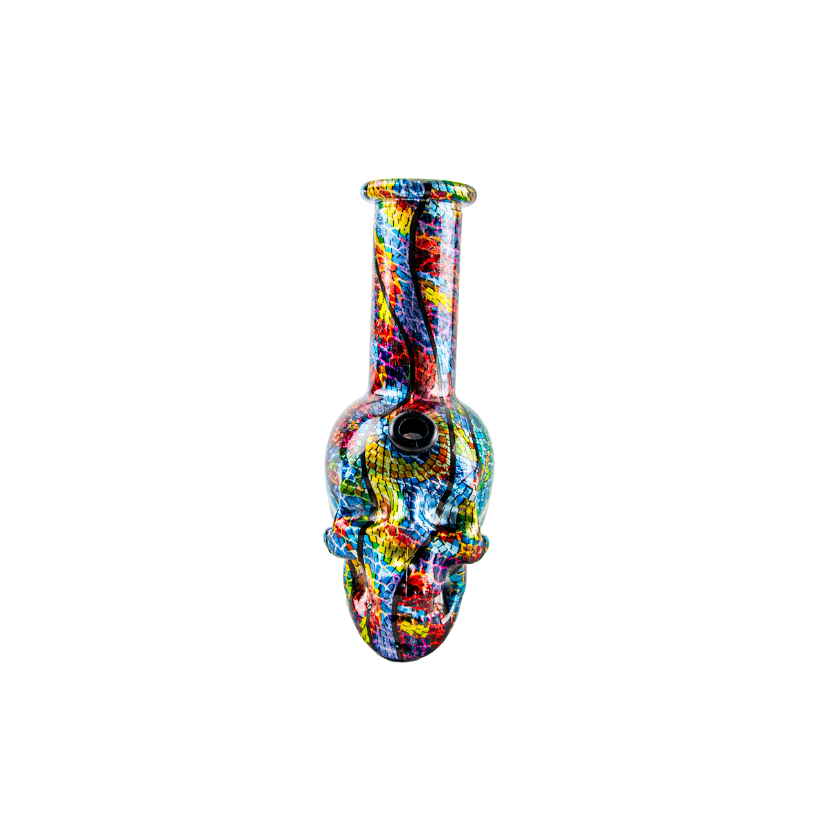 Sparkys Mini Glass Skull Bong