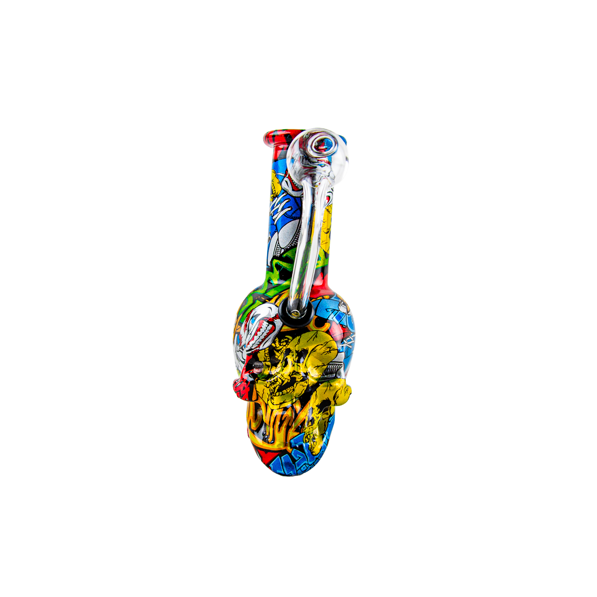 Sparkys Mini Glass Skull Bong