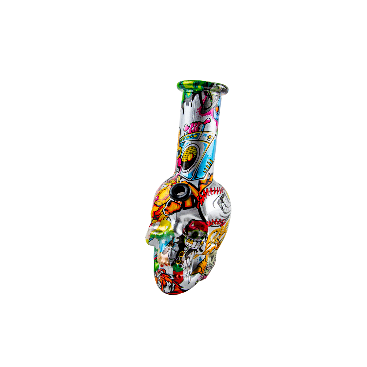 Sparkys Mini Glass Skull Bong