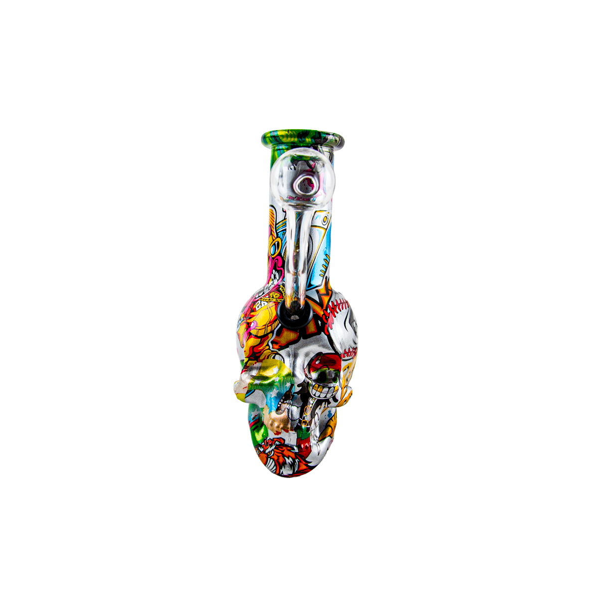 Sparkys Mini Glass Skull Bong