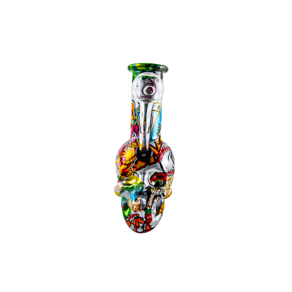 Sparkys Mini Glass Skull Bong