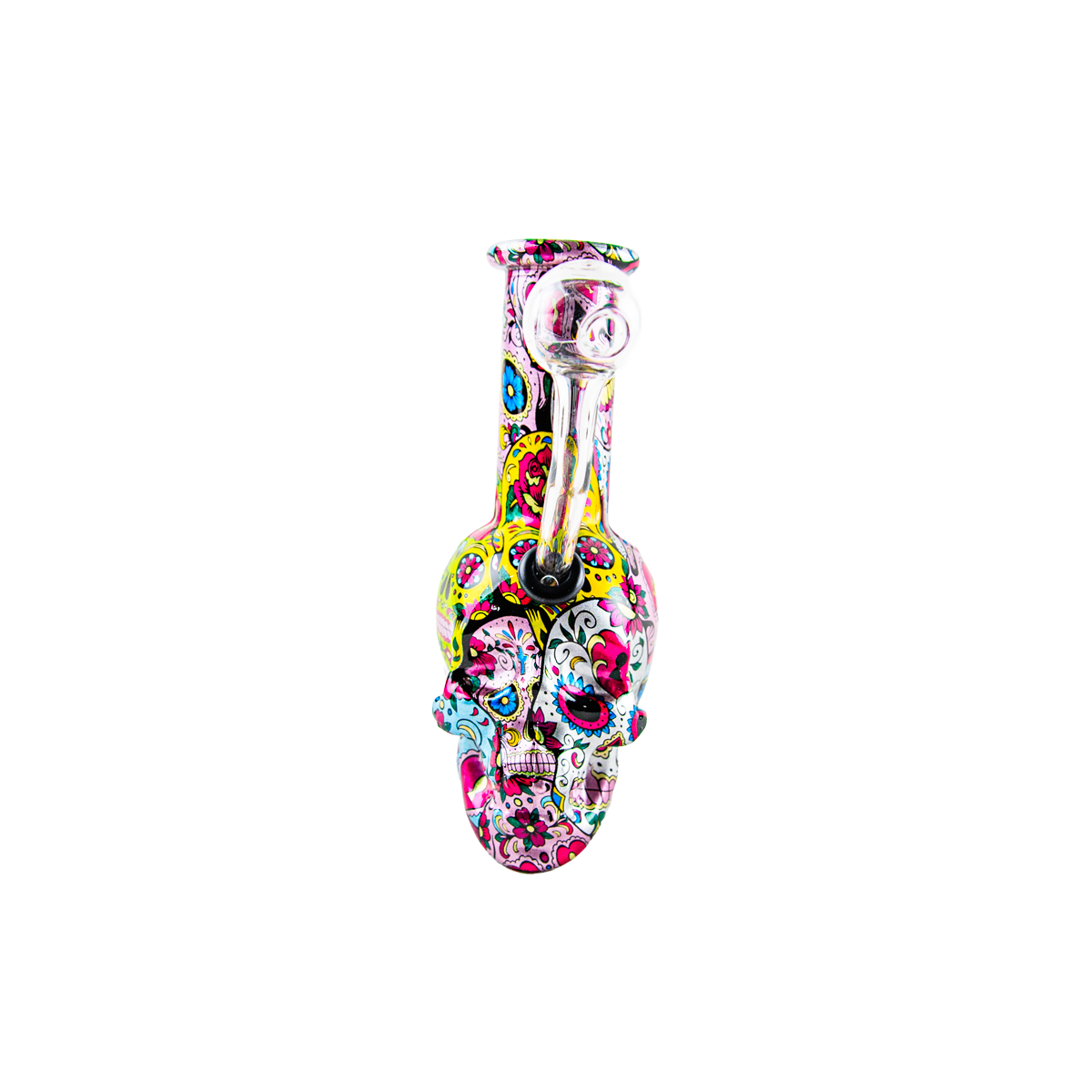 Sparkys Mini Glass Skull Bong
