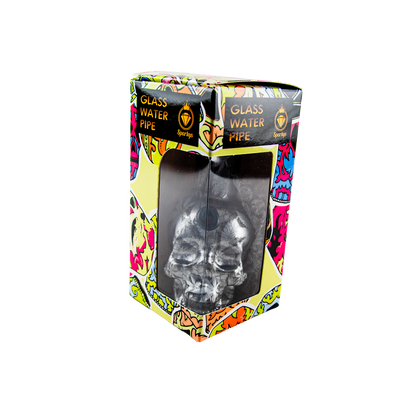 Sparkys Mini Glass Skull Bong