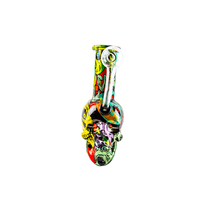 Sparkys Mini Glass Skull Bong