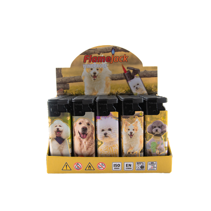 Sparkys Windproof Lighters - Themed (25 Pack)