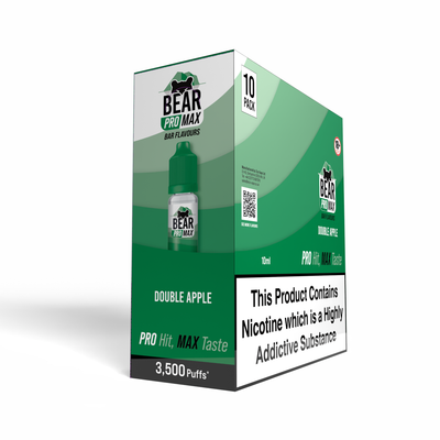 BEAR Pro MAX Salts: Double Apple - 10mg (10 Pack)