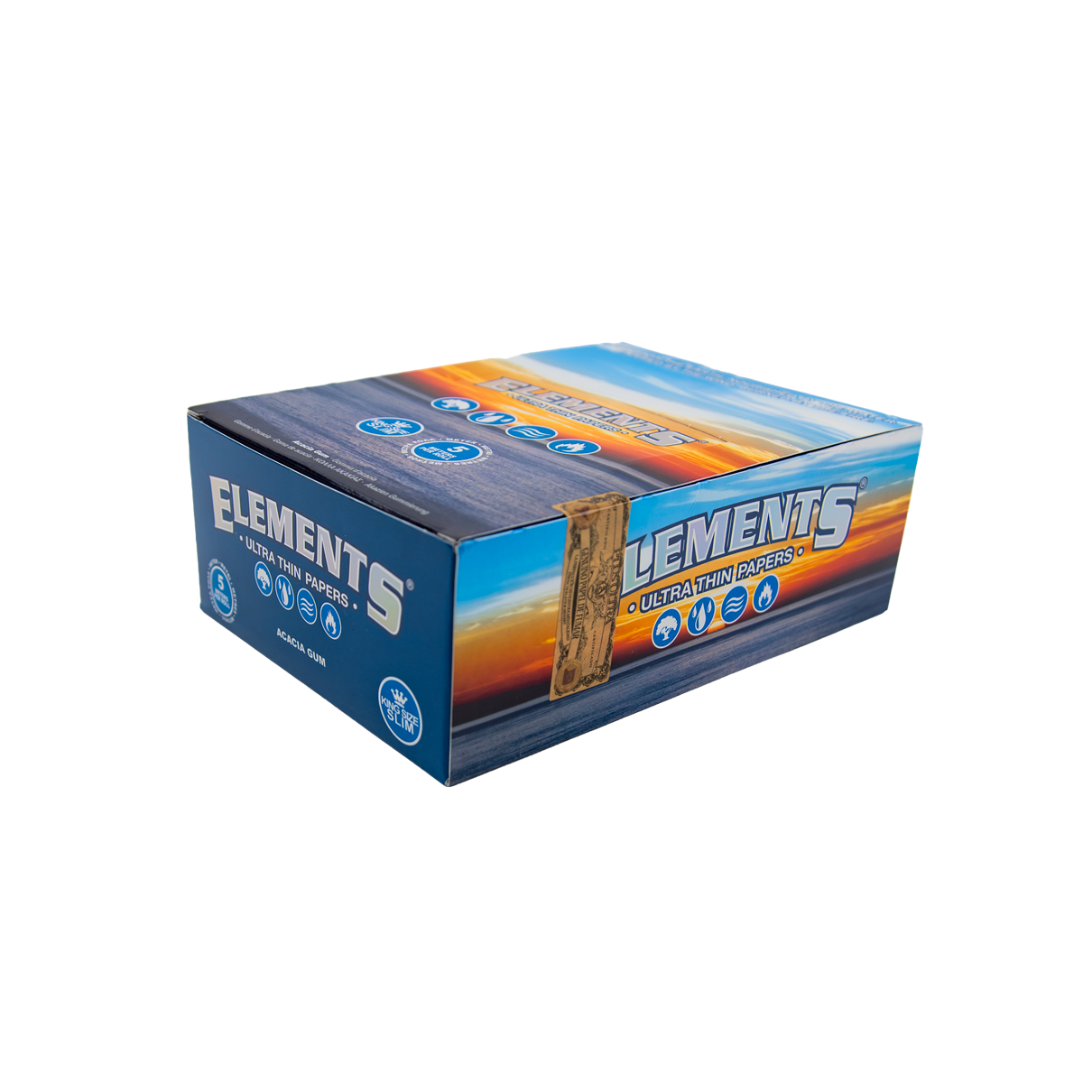 Elements King Size Slim Ultra Thin 5m Rolls (24 Pack)