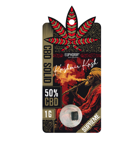 Euphoria Kashmir Kush CBD Solid Extract 50% – Blazed Wholesale