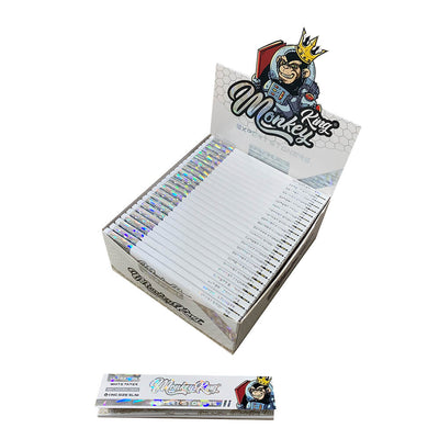 Monkey King Expert Stoners King Size Ultra Thin Rolling Papers - White (50pcs)