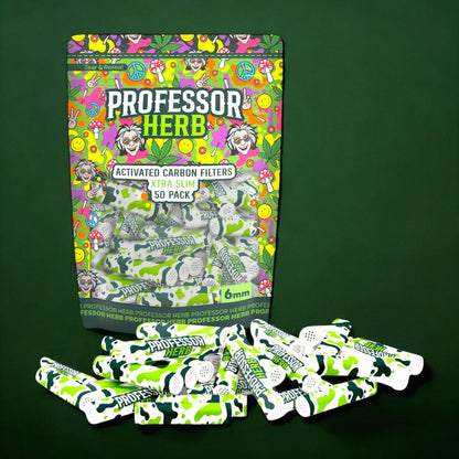 Professor Herb Activated Carbon Filters - Xtra Slim (50)
