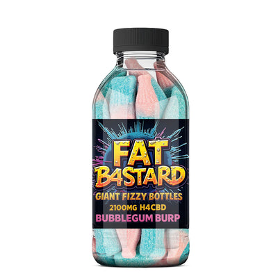 Fat B4stard Bubblegum Burp H4CBD Giant Fizzy Bottles