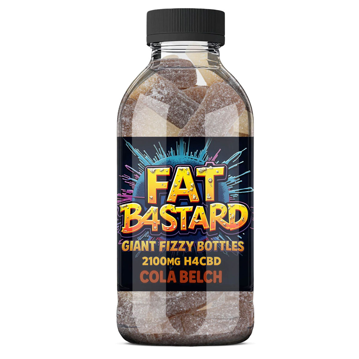 Fat B4stard Cola Belch H4CBD Giant Fizzy Bottles
