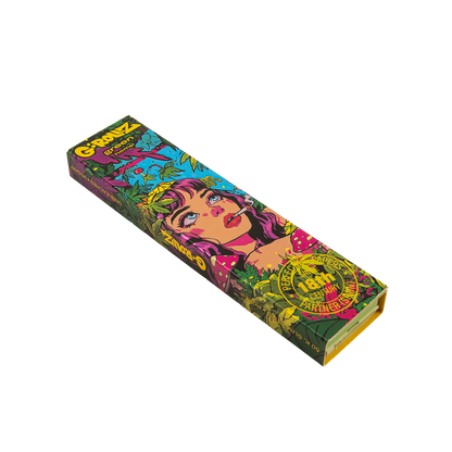 G-Rollz Jungle Organic Hemp King Size Papers + Tips + Poker - (20 Pack)