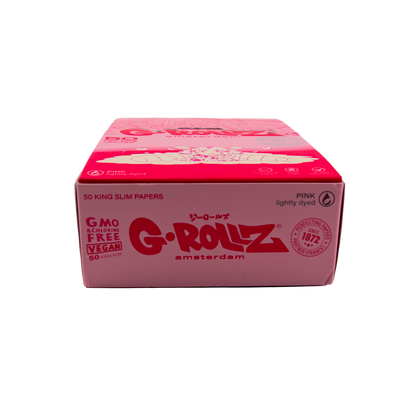 G-Rollz Pink Manga Connoisseur Papers Tips And Poker (24 Pack)