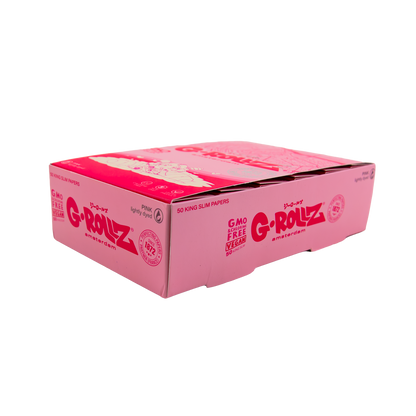 G-Rollz Pink Manga Connoisseur Papers Tips And Poker (24 Pack)