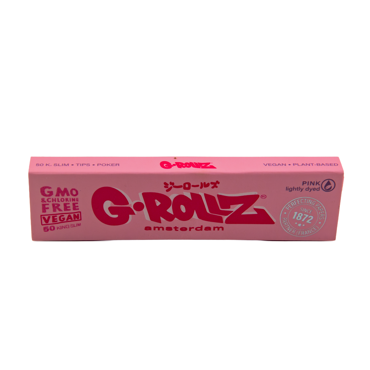 G-Rollz Pink Manga Connoisseur Papers Tips And Poker (24 Pack)
