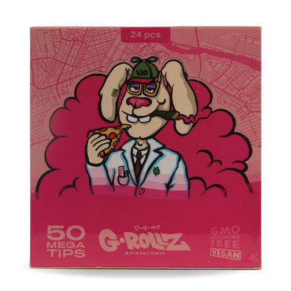 G-Rollz Filter Tips: Dr Whisk3rz - Mega Tips (24 Pack)
