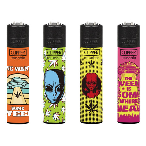 Clipper Lighters - Galaxy Leaves (40pcs)