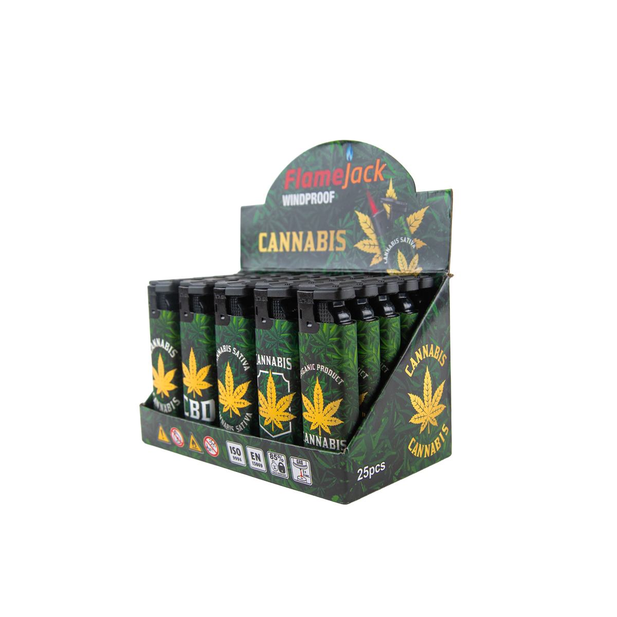 Sparkys Windproof Lighters - Themed (25 Pack)