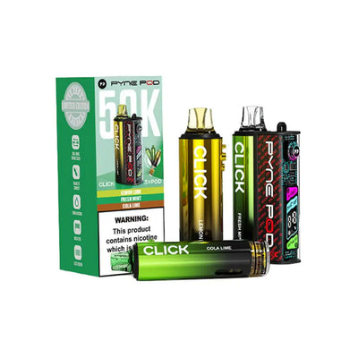 Pyne Pod Click 50K Pod Kits: Green Edition – 20mg