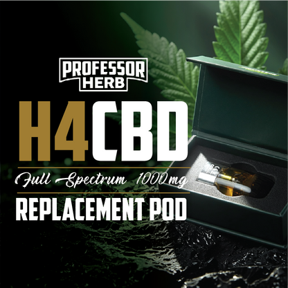 Professor Herb 1000mg Full Spectrum H4CBD 1ml Replacement Pod